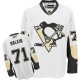 NHL Evgeni Malkin Pittsburgh Penguins Authentic Away Reebok Jersey - White