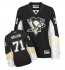 NHL Evgeni Malkin Pittsburgh Penguins Women's Authentic Home Reebok Jersey - Black
