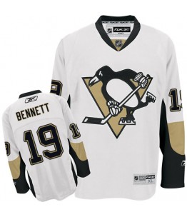 NHL Beau Bennett Pittsburgh Penguins Premier Away Reebok Jersey - White