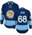 NHL Jaromir Jagr Pittsburgh Penguins Premier New Third Winter Classic Vintage Reebok Jersey - Navy Blue