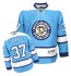 NHL Jeff Zatkoff Pittsburgh Penguins Authentic Third Reebok Jersey - Light Blue