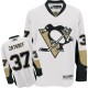 NHL Jeff Zatkoff Pittsburgh Penguins Authentic Away Reebok Jersey - White