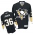 NHL Jussi Jokinen Pittsburgh Penguins Authentic Home Reebok Jersey - Black