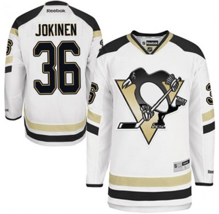 NHL Jussi Jokinen Pittsburgh Penguins Authentic 2014 Stadium Series Reebok Jersey - White