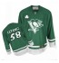 NHL Kris Letang Pittsburgh Penguins Authentic St Patty's Day Reebok Jersey - Green