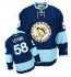 NHL Kris Letang Pittsburgh Penguins Authentic New Third Winter Classic Vintage Reebok Jersey - Navy Blue