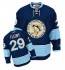 NHL Marc-Andre Fleury Pittsburgh Penguins Premier New Third Winter Classic Vintage Reebok Jersey - Navy Blue