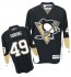NHL Brian Gibbons Pittsburgh Penguins Authentic Home Reebok Jersey - Black