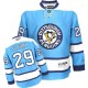 NHL Marc-Andre Fleury Pittsburgh Penguins Youth Premier Third Reebok Jersey - Light Blue