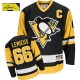 NHL Mario Lemieux Pittsburgh Penguins Authentic Autographed Throwback CCM Jersey - Black