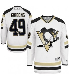 NHL Brian Gibbons Pittsburgh Penguins Authentic 2014 Stadium Series Reebok Jersey - White