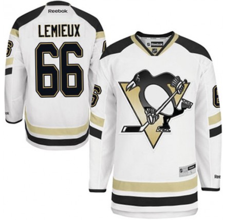 NHL Mario Lemieux Pittsburgh Penguins Premier 2014 Stadium Series Reebok Jersey - White