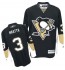 NHL Olli Maatta Pittsburgh Penguins Authentic Home Reebok Jersey - Black
