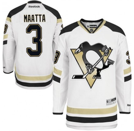 NHL Olli Maatta Pittsburgh Penguins Authentic 2014 Stadium Series Reebok Jersey - White