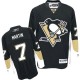 NHL Paul Martin Pittsburgh Penguins Authentic Home Reebok Jersey - Black