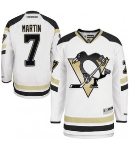 NHL Paul Martin Pittsburgh Penguins Premier 2014 Stadium Series Reebok Jersey - White