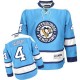 NHL Rob Scuderi Pittsburgh Penguins Authentic Third Reebok Jersey - Light Blue