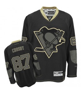 NHL Sidney Crosby Pittsburgh Penguins Premier Reebok Jersey - Black Ice