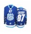 NHL Sidney Crosby Pittsburgh Penguins Authentic 2011 All Star Reebok Jersey - Blue