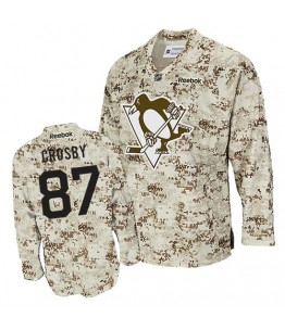 NHL Sidney Crosby Pittsburgh Penguins Authentic Reebok Jersey - Camouflage