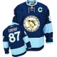 NHL Sidney Crosby Pittsburgh Penguins Authentic New Third Winter Classic Vintage Reebok Jersey - Navy Blue