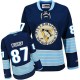 NHL Sidney Crosby Pittsburgh Penguins Women's Premier New Third Winter Classic Vintage Reebok Jersey - Navy Blue