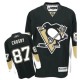 NHL Sidney Crosby Pittsburgh Penguins Youth Authentic Home Reebok Jersey - Black
