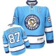 NHL Sidney Crosby Pittsburgh Penguins Youth Premier Third Reebok Jersey - Light Blue