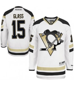 NHL Tanner Glass Pittsburgh Penguins Authentic 2014 Stadium Series Reebok Jersey - White
