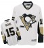 NHL Tanner Glass Pittsburgh Penguins Authentic Away Reebok Jersey - White