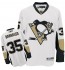 NHL Tom Barrasso Pittsburgh Penguins Premier Away Reebok Jersey - White