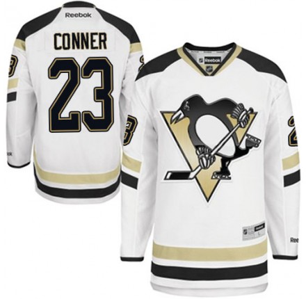 NHL Chris Conner Pittsburgh Penguins Authentic 2014 Stadium Series Reebok Jersey - White