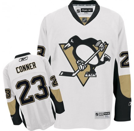 NHL Chris Conner Pittsburgh Penguins Premier Away Reebok Jersey - White
