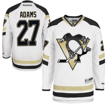 NHL Craig Adams Pittsburgh Penguins Premier 2014 Stadium Series Reebok Jersey - White