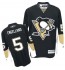 NHL Deryk Engelland Pittsburgh Penguins Premier Home Reebok Jersey - Black