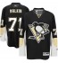 NHL Evgeni Malkin Pittsburgh Penguins Authentic Home Reebok Jersey - Black